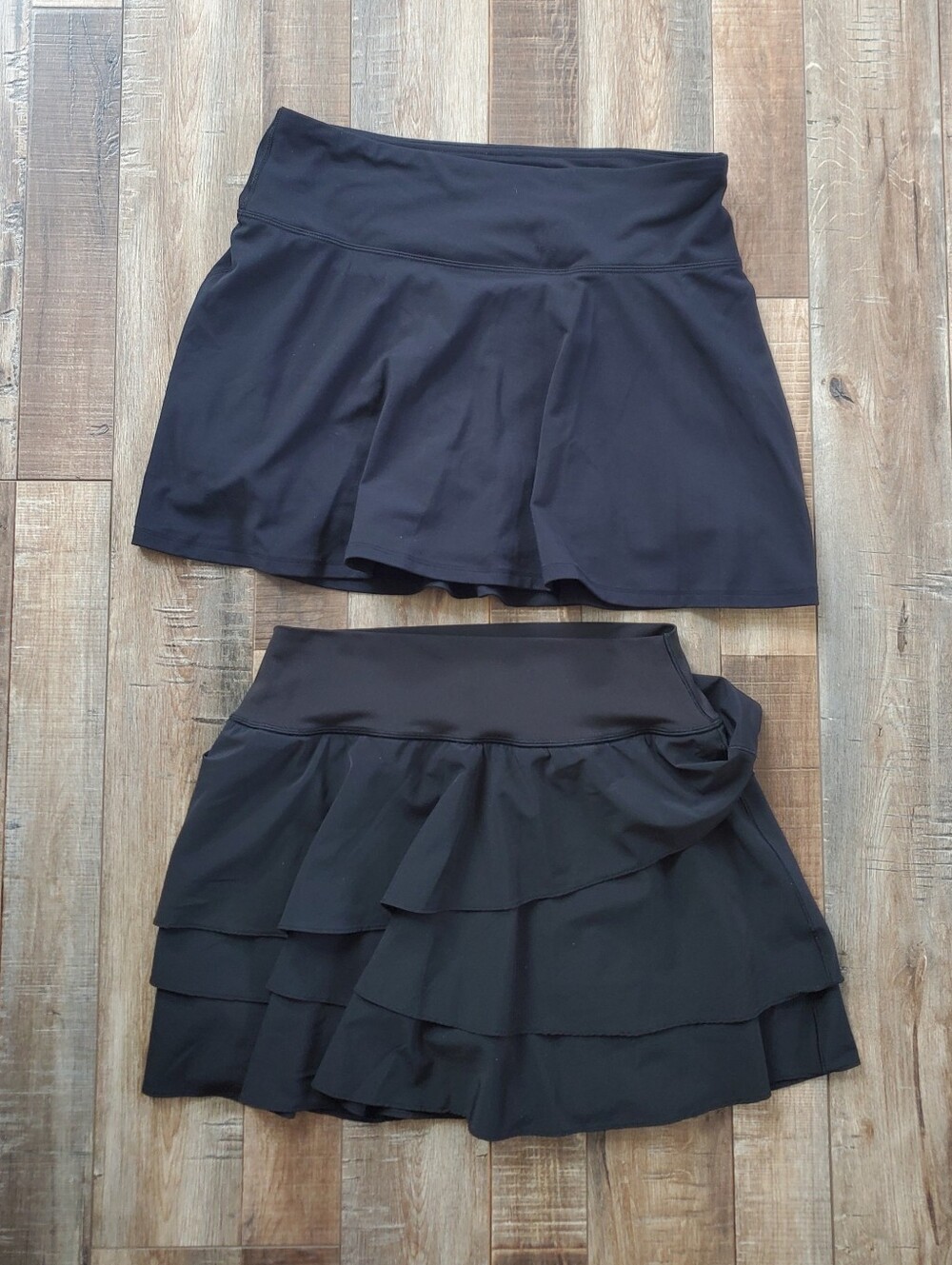 90° Reflex & Yogalicious Black Tennis Skort Bundle Sz L